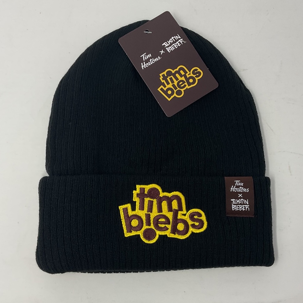 NWT Justin Bieber Tim Hortons Beanie Toque Hat